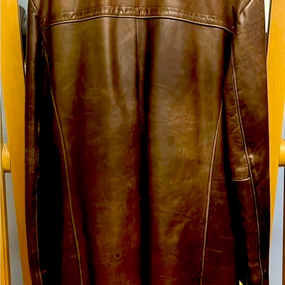 VINTAGE long brown leather coat.
“Donnie Brasco Style” - Picture 4 of 4